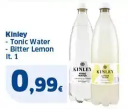 Sigma Kinley - Tonic Water - Bitter Lemon offerta