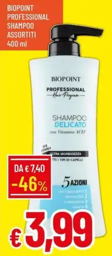 Galassia Biopoint professional shampoo offerta