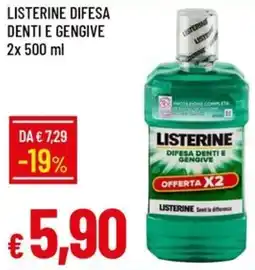 Galassia Listerine difesa denti e gengive offerta