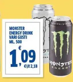 Sigma Monster energy drink offerta