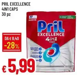 Galassia Pril excellence 4in1 caps offerta