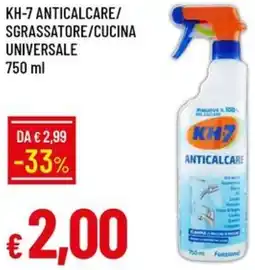 Galassia Kh-7 anticalcare/ sgrassatore/cucina universale offerta