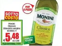 Elite Monini Classico Olio extra vergine di oliva offerta