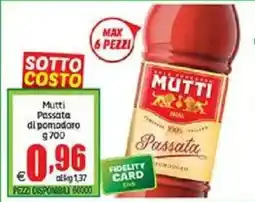 Elite Mutti Passata di pomodoro offerta