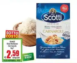 Elite Scotti Riso italiano Carnaroli offerta