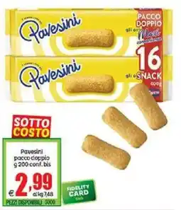 Elite Pavesini pacco doppio offerta