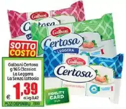 Elite Galbani Certosa Classica La Leggera La Senza lattosio offerta