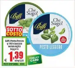 Elite Biffi Pesto fresco classico senza aglio leggero offerta