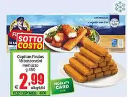 Elite Capitan Findus 18 bastoncini merluzzo offerta