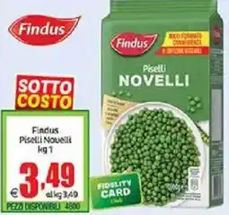 Elite Findus Piselli Novelli offerta