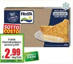 Elite Frosta Filetti di platessa panata offerta