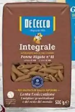 Elite De Cecco Pasta Integrale offerta