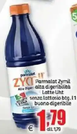 Elite Parmalat Zymil Alle olgar alta digeribilità Latte Uht senza lattosio btg. buono digeribile offerta