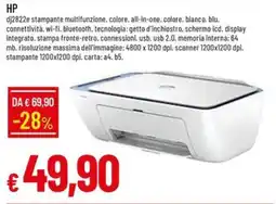 Galassia HP dj2822e stampante multifunzione offerta