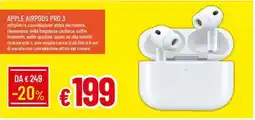 Galassia Apple airpods pro 3 offerta