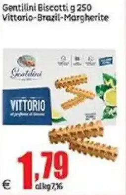Elite Gentilini Biscotti Vittorio-Brazil-Margherite offerta
