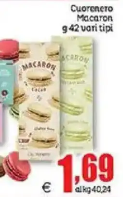 Elite Cuorenero Macaron offerta