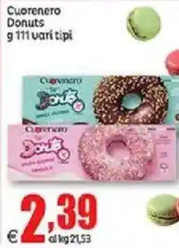 Elite Cuorenero Donuts offerta