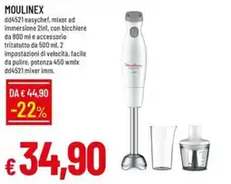 Galassia MOULINEX dd4521 easychef offerta