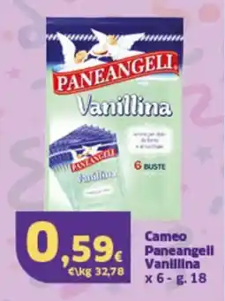 Sigma Cameo Paneangell Vanillina x 6 offerta
