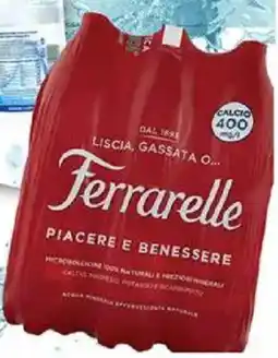 Elite Ferrarelle Acqua minerale effervescente naturale offerta