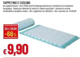 Galassia Tappetino e cuscino offerta