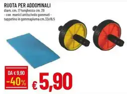 Galassia Ruota per addominali offerta