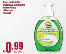 Elite Casa Bella Selex Detersivo piatti ultra concentrato al limone offerta