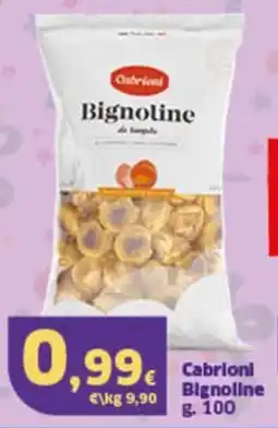 Sigma Cabrioni Bignoline offerta