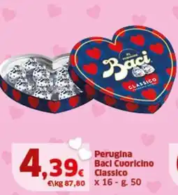 Sigma Perugina back cuoricino classico x16 offerta