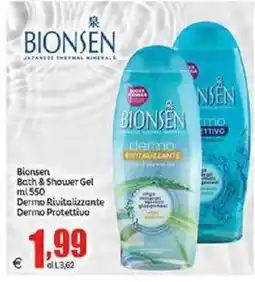 Elite Bionsen Bath & Shower Gel Dermo Rivitalizzante Dermo Protettivo offerta