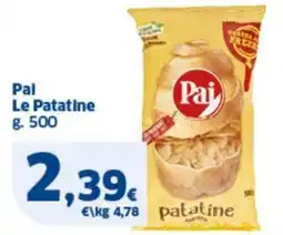 Sigma Pal Le Patatine offerta