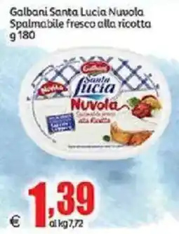 Elite Galbani Santa Lucia Nuvola Spalmabile fresco alla ricotta offerta
