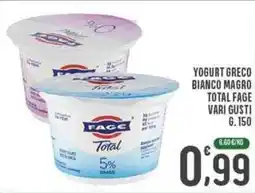 La Mimosa Supermercati Yogurt greco bianco magro total FAGE offerta
