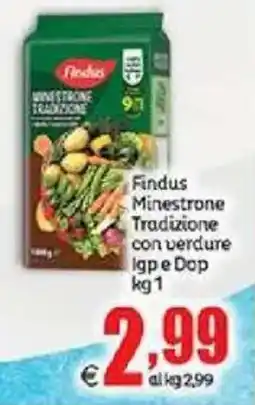 Elite Findus Minestrone Tradizione con verdure Igpe Dop offerta
