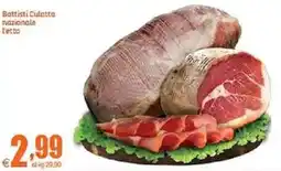 Elite Battisti Culatta nazionale l'etto offerta