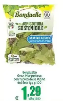 Elite Bonduelle Gran Mix gustoso con rucola della Piana del Sele Igp offerta