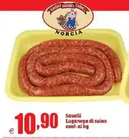 Elite Savelli Luganega di suino conf.al kg offerta