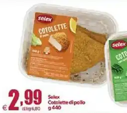 Elite Selex Cotolette di pollo offerta
