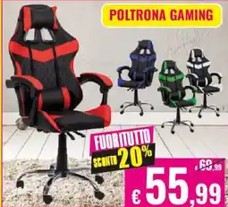 Satur Poltrona gaming offerta