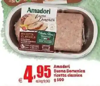 Elite Amadori Buona Domenica ricetta classica offerta