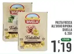 La Mimosa Supermercati Pasta fresca all'uovo ripiena DIVELLA offerta