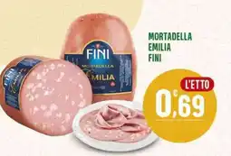 La Mimosa Supermercati Mortadella emilia FINI offerta