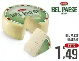 La Mimosa Supermercati Bel paese galbani l'etto offerta