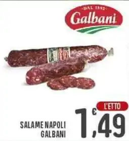 La Mimosa Supermercati Salame napoli GALBANI offerta