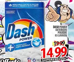 Il Genio Supermercato Dash power detersivo polvere offerta