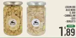 La Mimosa Supermercati Legumi bio alce nero cannellini - ceci - borlotti offerta