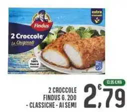 La Mimosa Supermercati 2 croccole findus - classiche - ai semi offerta