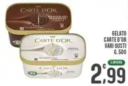 La Mimosa Supermercati Gelato CARTE D'OR offerta