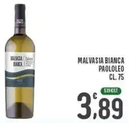 La Mimosa Supermercati Malvasia bianca PAOLOLEO offerta